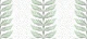 Palm leaf stripe - green