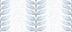 Palm leaf stripe - blue