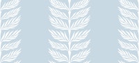 palm leaf stripe - light blue wallpaper