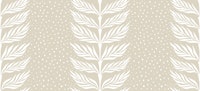 Palm leaf stripe - beige wallpaper