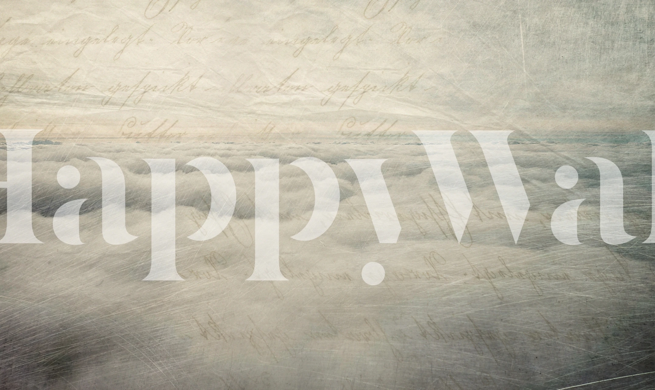 Nostalgic Memories Sky Horizon tapet i et rum