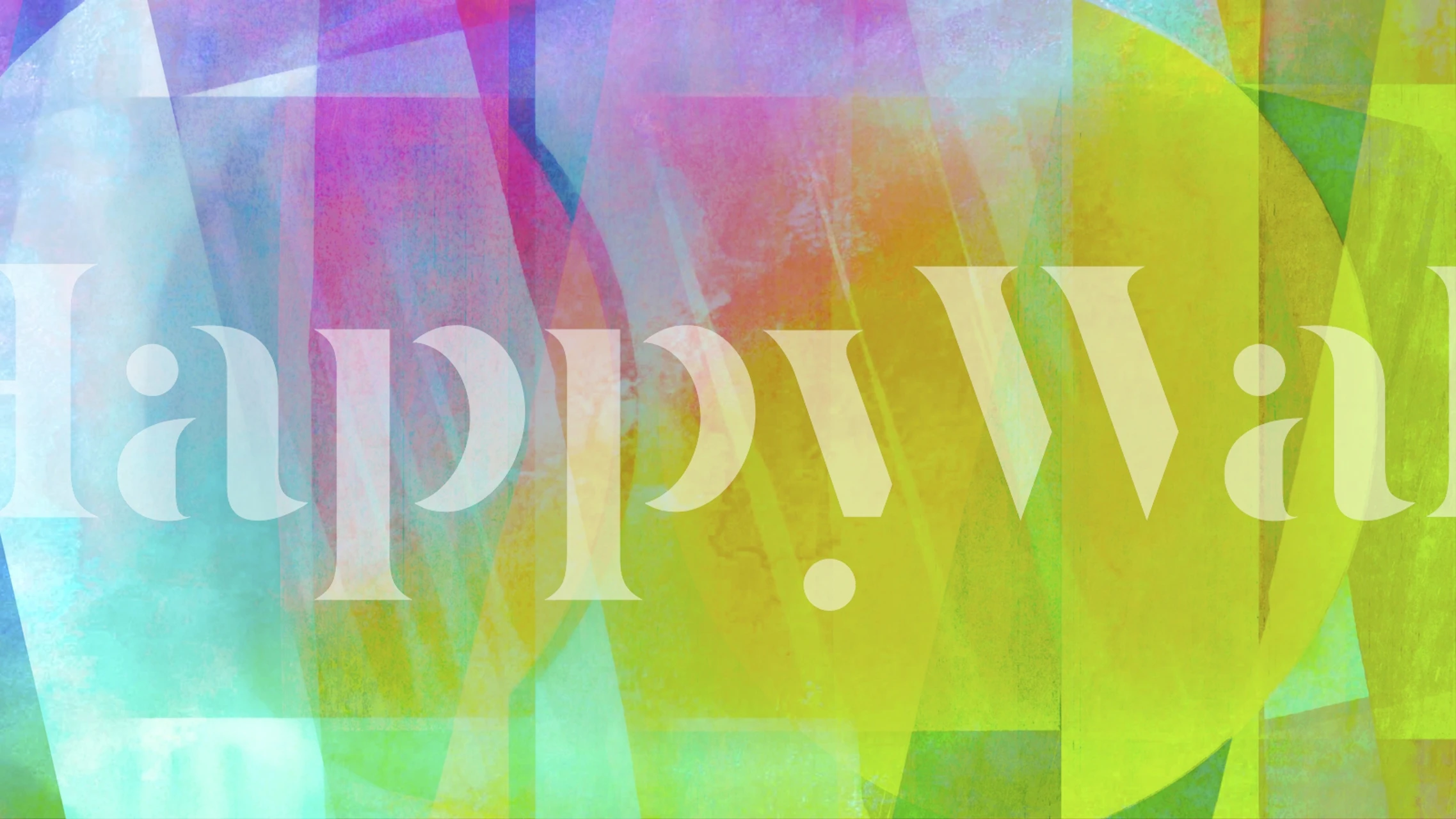 Spectrum of Harmony-tapetti huoneessa