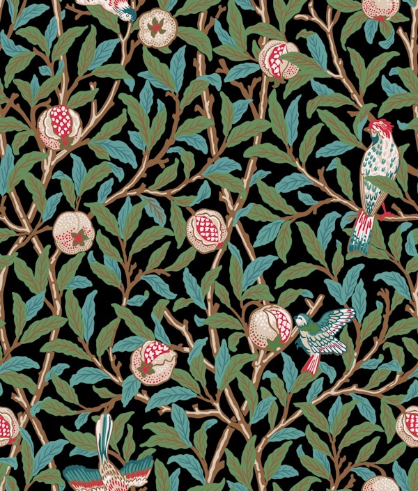 Victorian Bird And Pomegranate 2