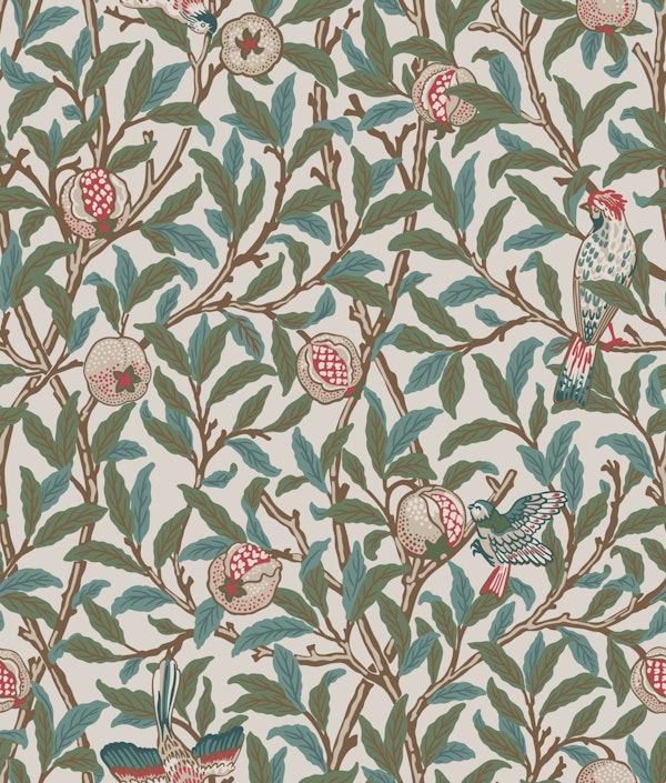 Victorian Bird And Pomegranate 3