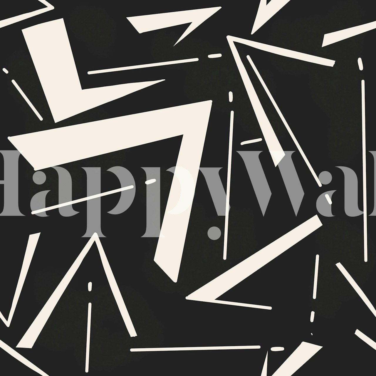 Bold geometric angles wallpaper design
