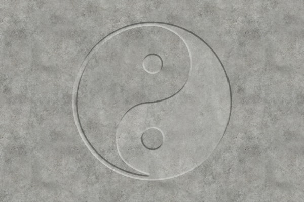 Concrete Yin Yang