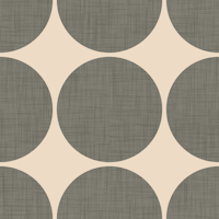 Modern Taupe Retro Spheres ταπετσαρία