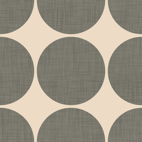 Modern Taupe Retro Spheres