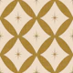 Atomic Star - Mid Century Starburst Mustard