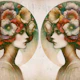 Floral Femme Art Deco