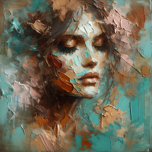 Turquoise Dream Portrait