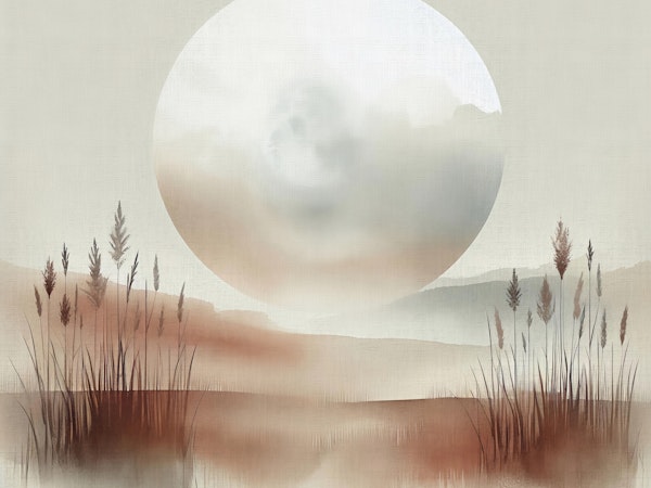 Serene Japandi Meadow