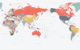 Pacific Centred World Map
