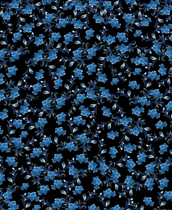 Blue Flower Pattern1