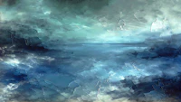 Serene Sea Escape behang