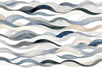 Contemporary Tides papiers peint