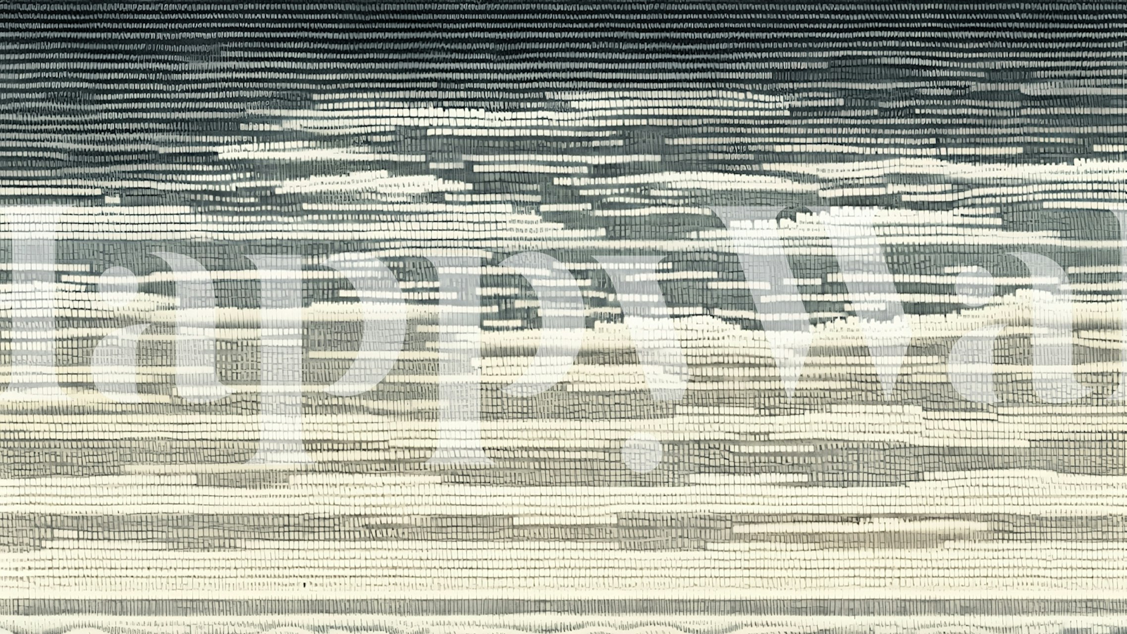 Tapeta Abstract Mosaic Landscape w pokoju