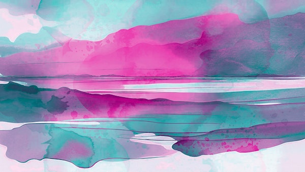 Aqua and Magenta Dream