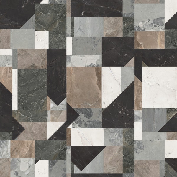 Elegant Marble Patchwork