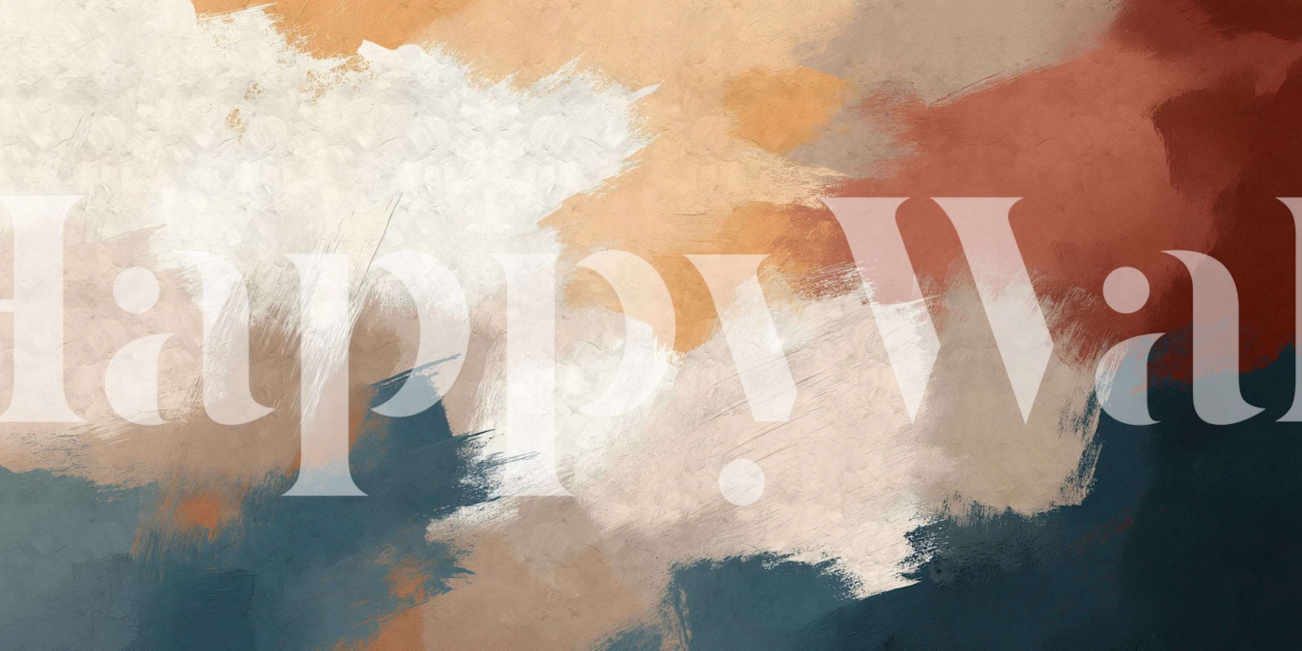 Tapeta Abstract ink colors u sobi