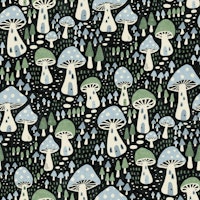 Nila (blue and green) papiers peint