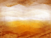 Amber Mountain Views papel de parede