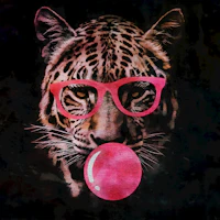 Bubble Gum Jungle Beast tapeet