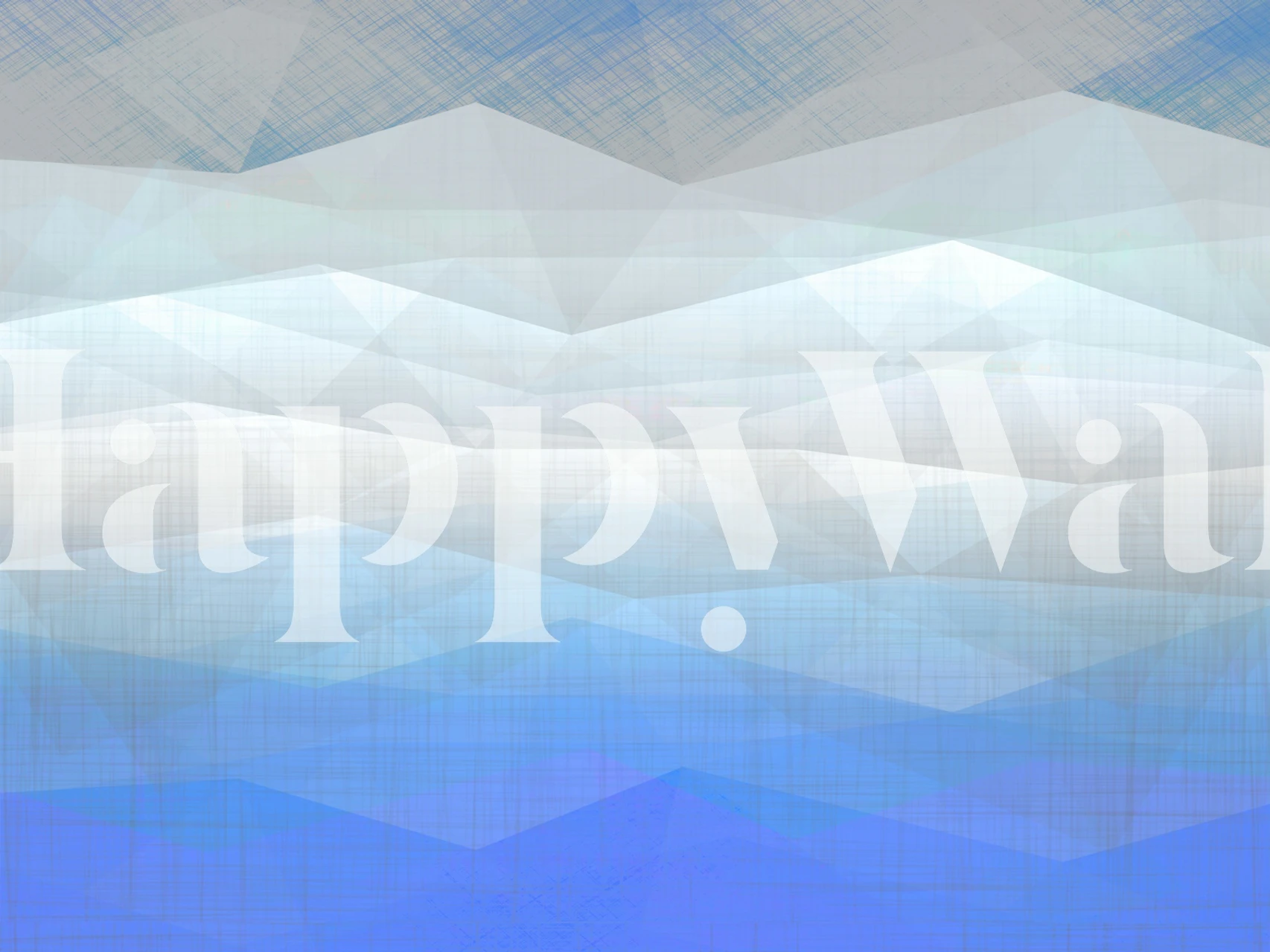 Dizajn tapete Arctic Crystal Vista u sobi