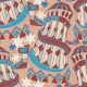 Helter skelter lighthouse red blue