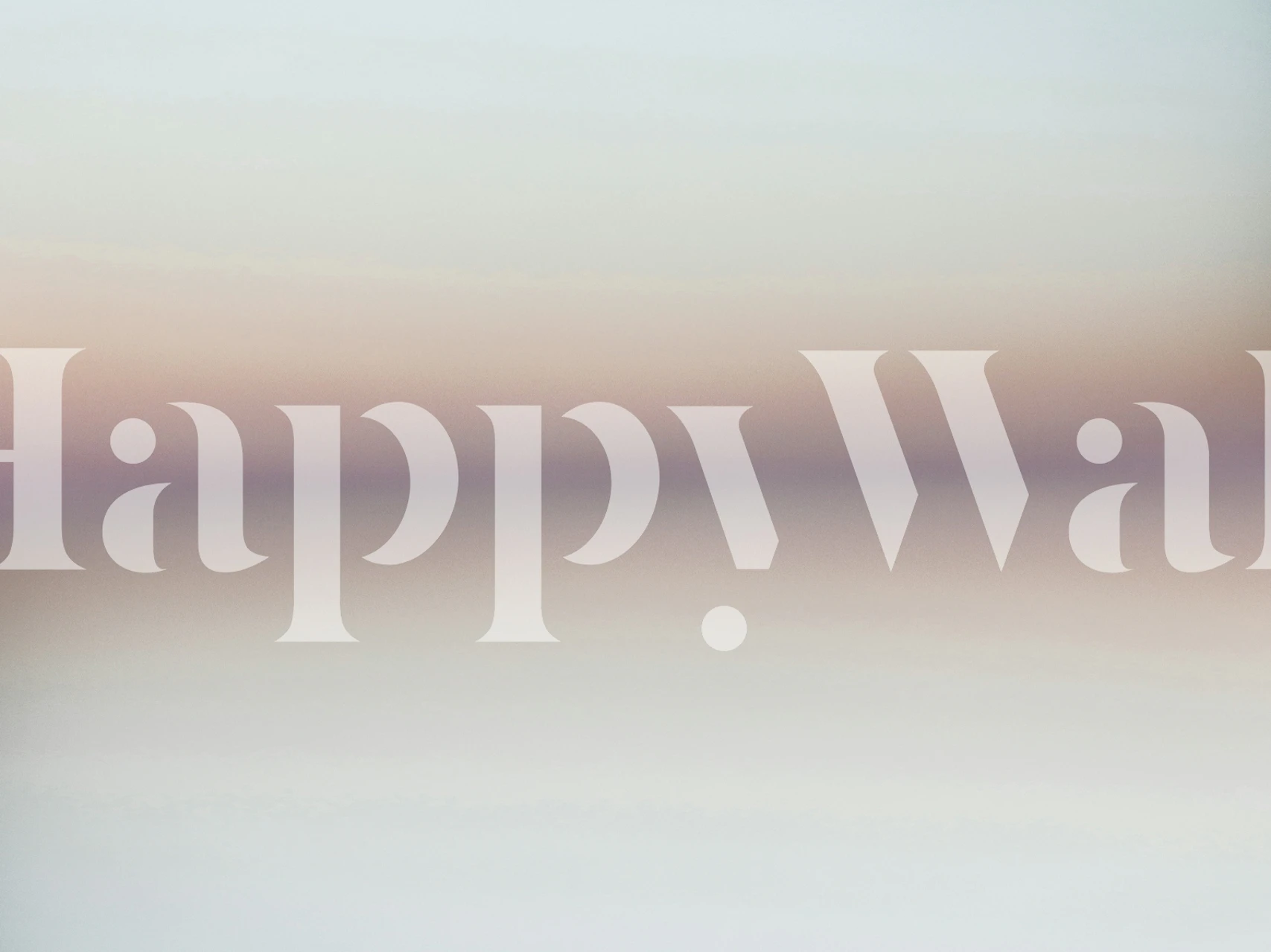 Blurred 16 wallpaper in a modern room