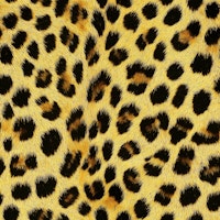 Wild Luxe Leopard Charm Yellow tapete