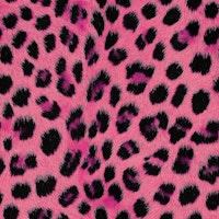 Wild Luxe Leopard Charm Pink tapete