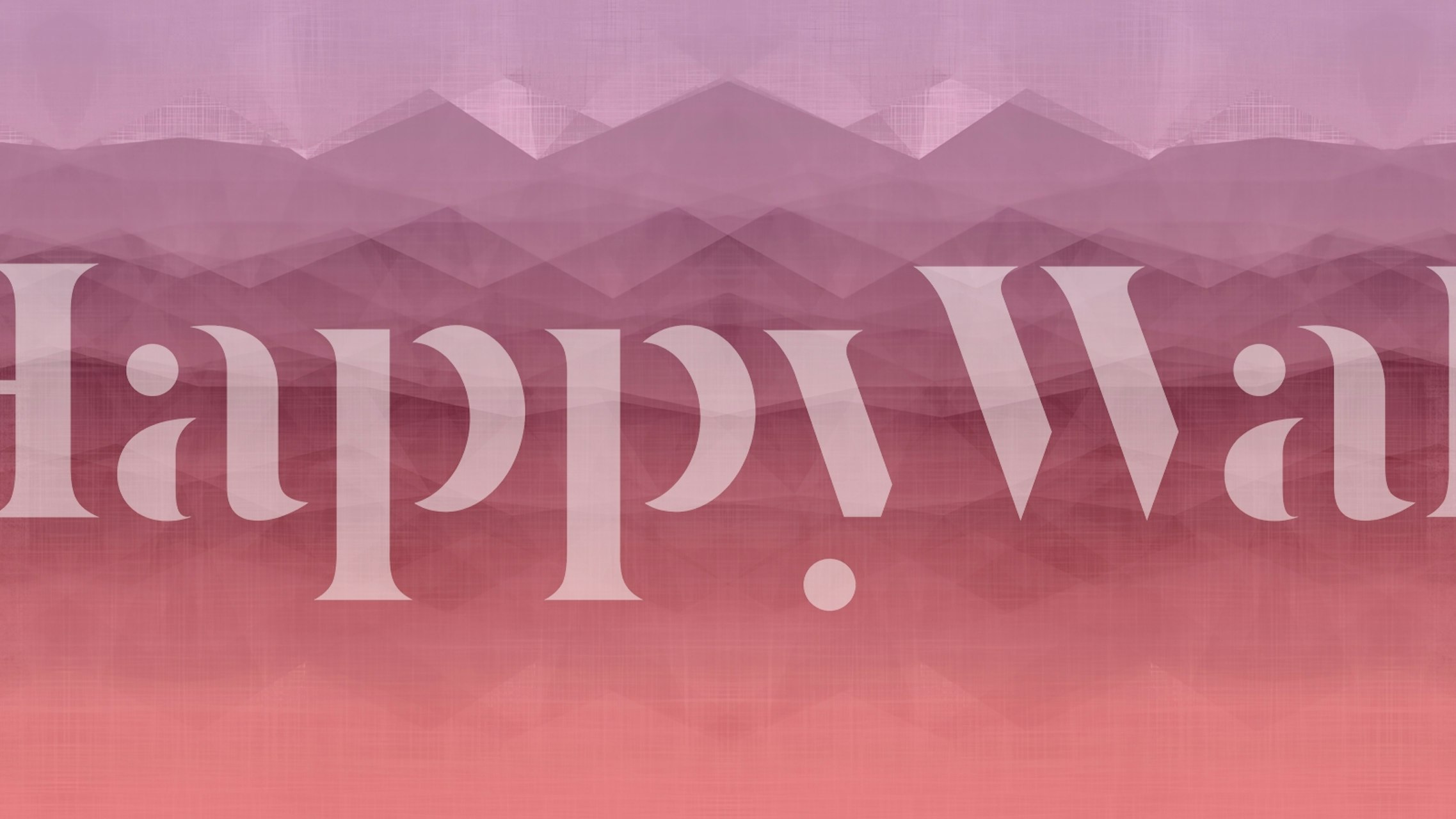 Vzor Serenity Peaks Decor na stěně v místnosti