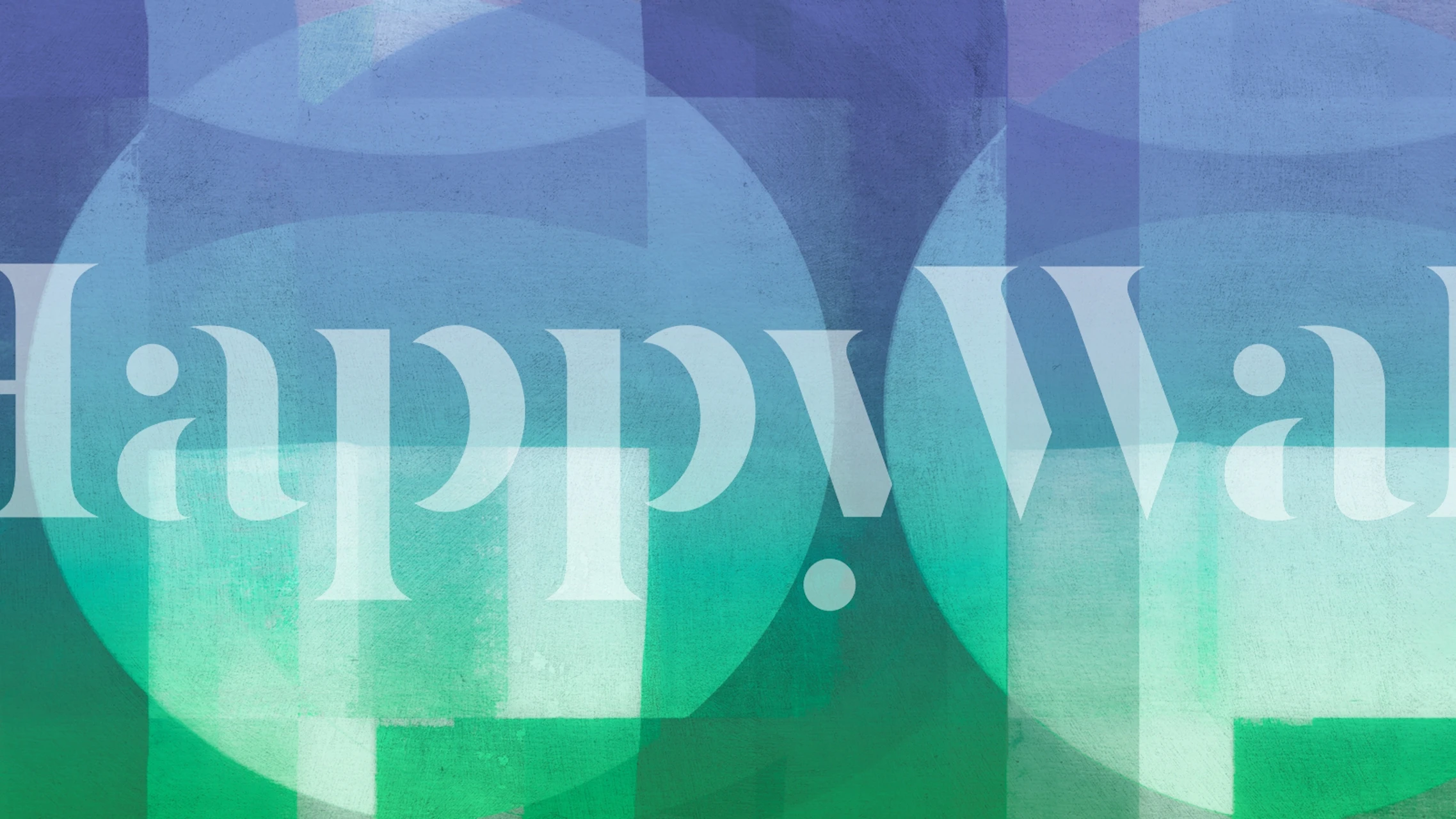 Ethereal Geometry wallpaper en una habitación