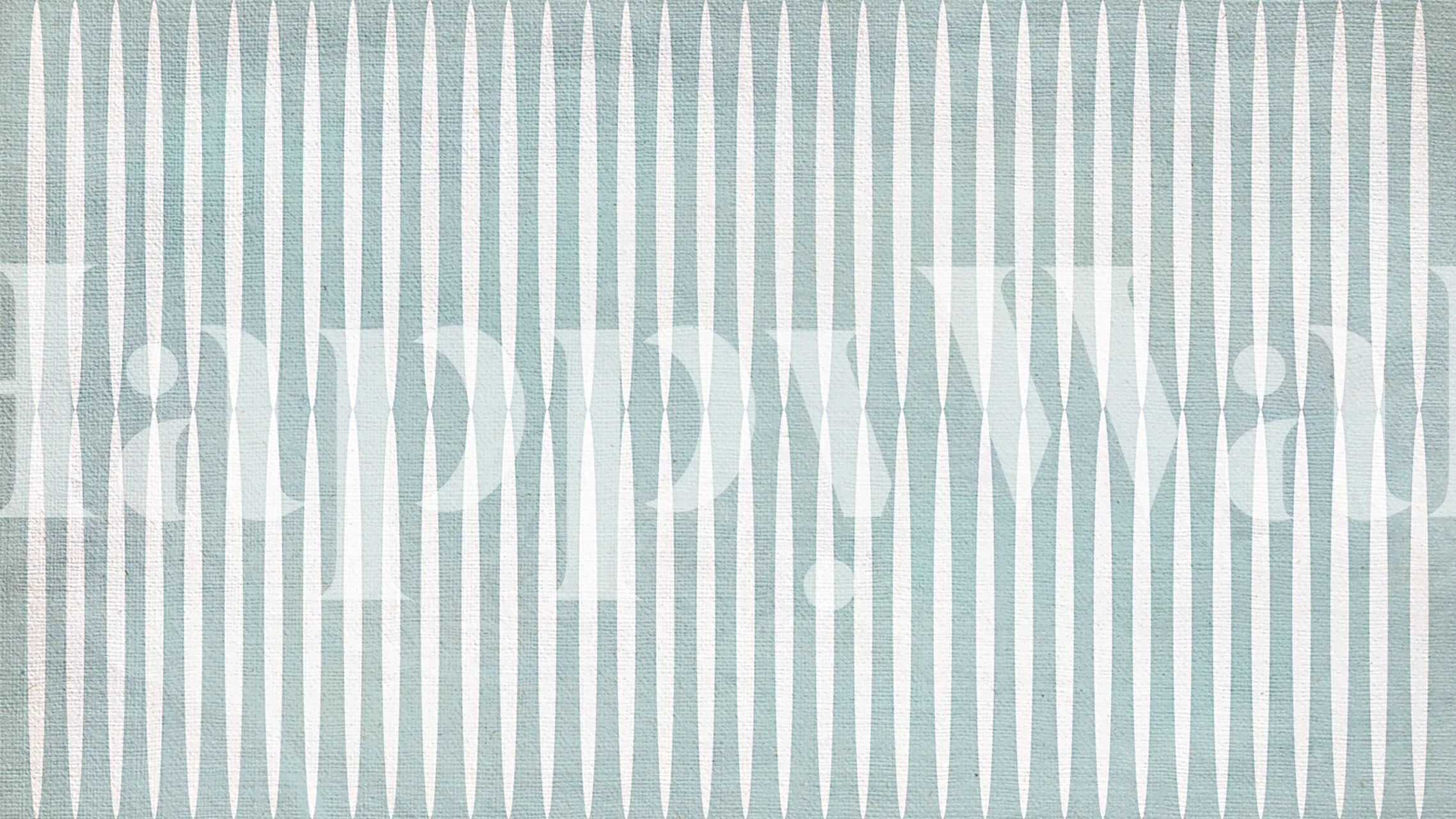 Modern Striped Japandi wallpaper shown in a room
