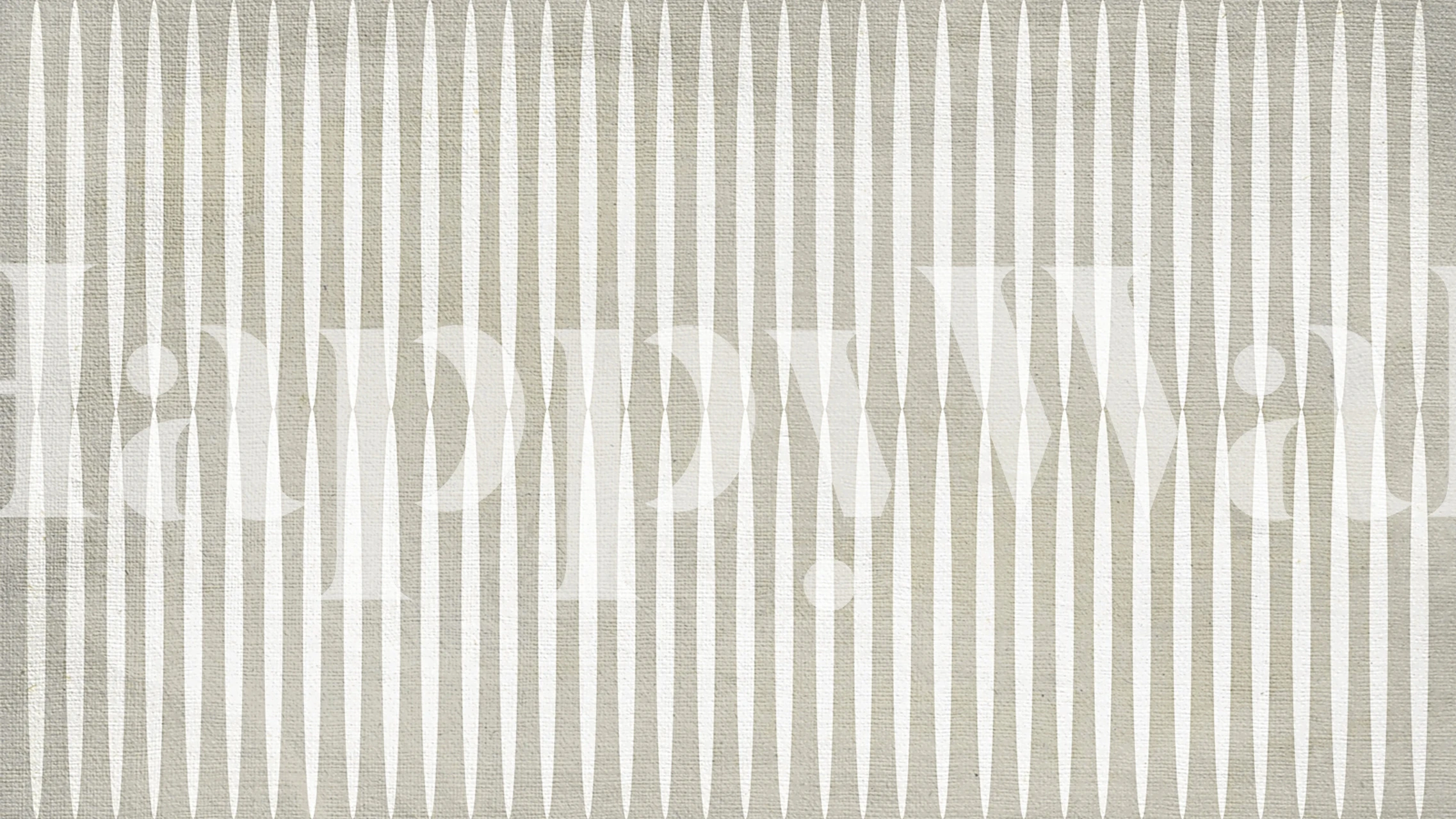 Elegant grey and white striped wallpaper with a textured look