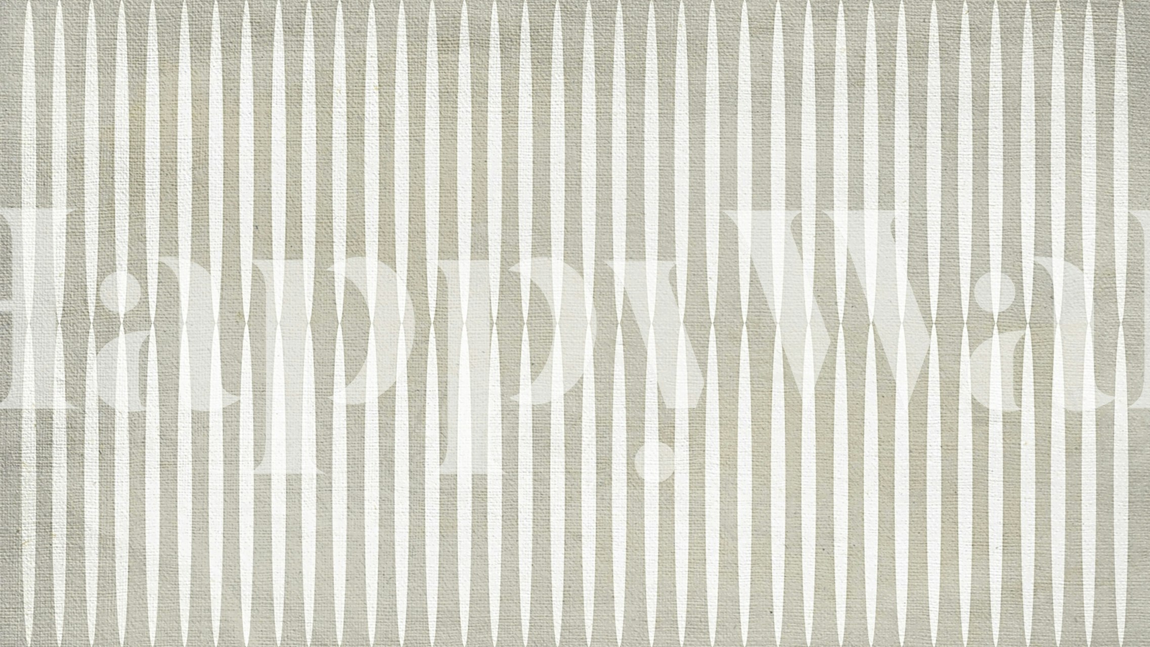 Elegant grey and white striped wallpaper with a textured look