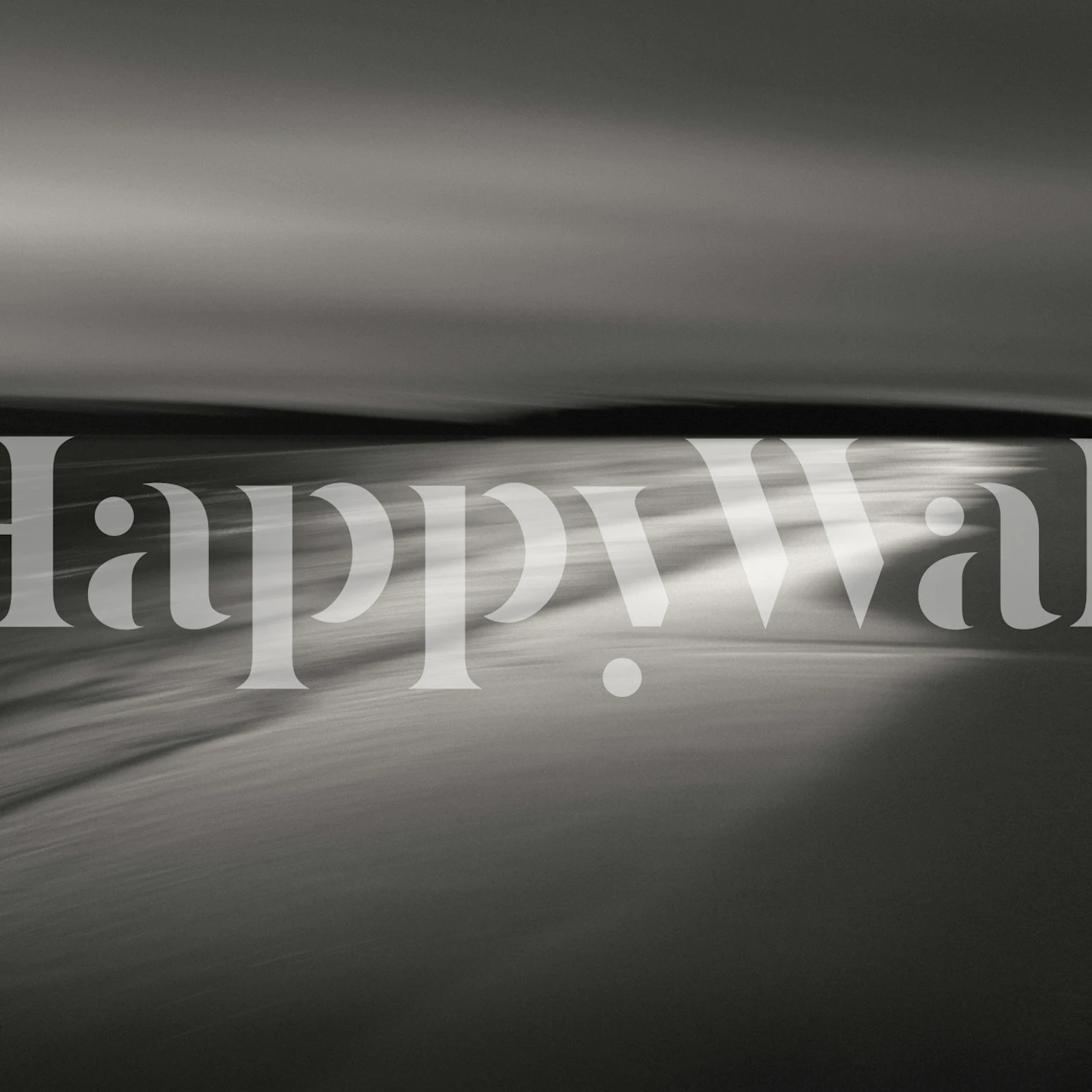 Tidal Mirage behang in een moderne kamer