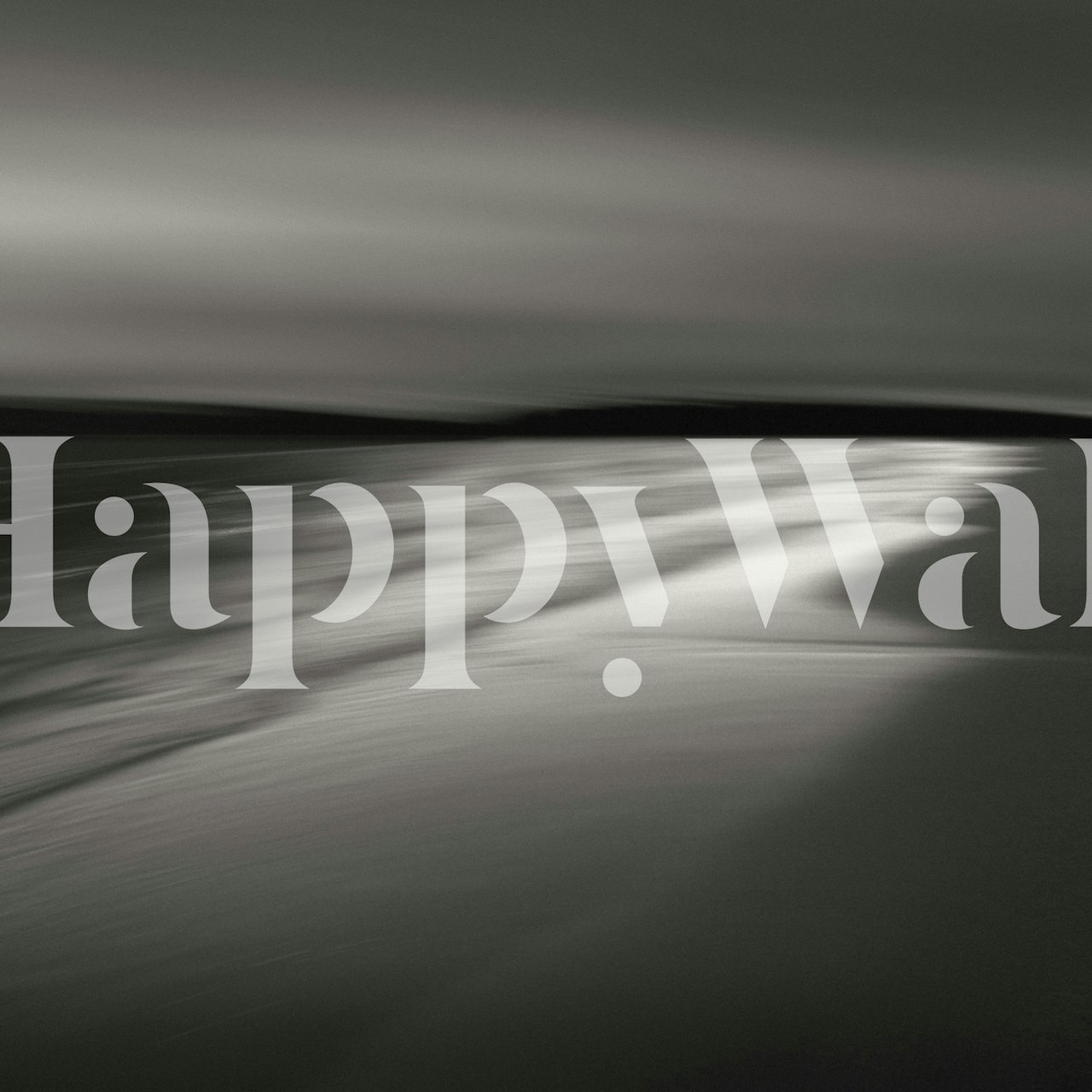 Tidal Mirage wallpaper in a modern room