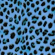 Wild Luxe Leopard Charm Blue