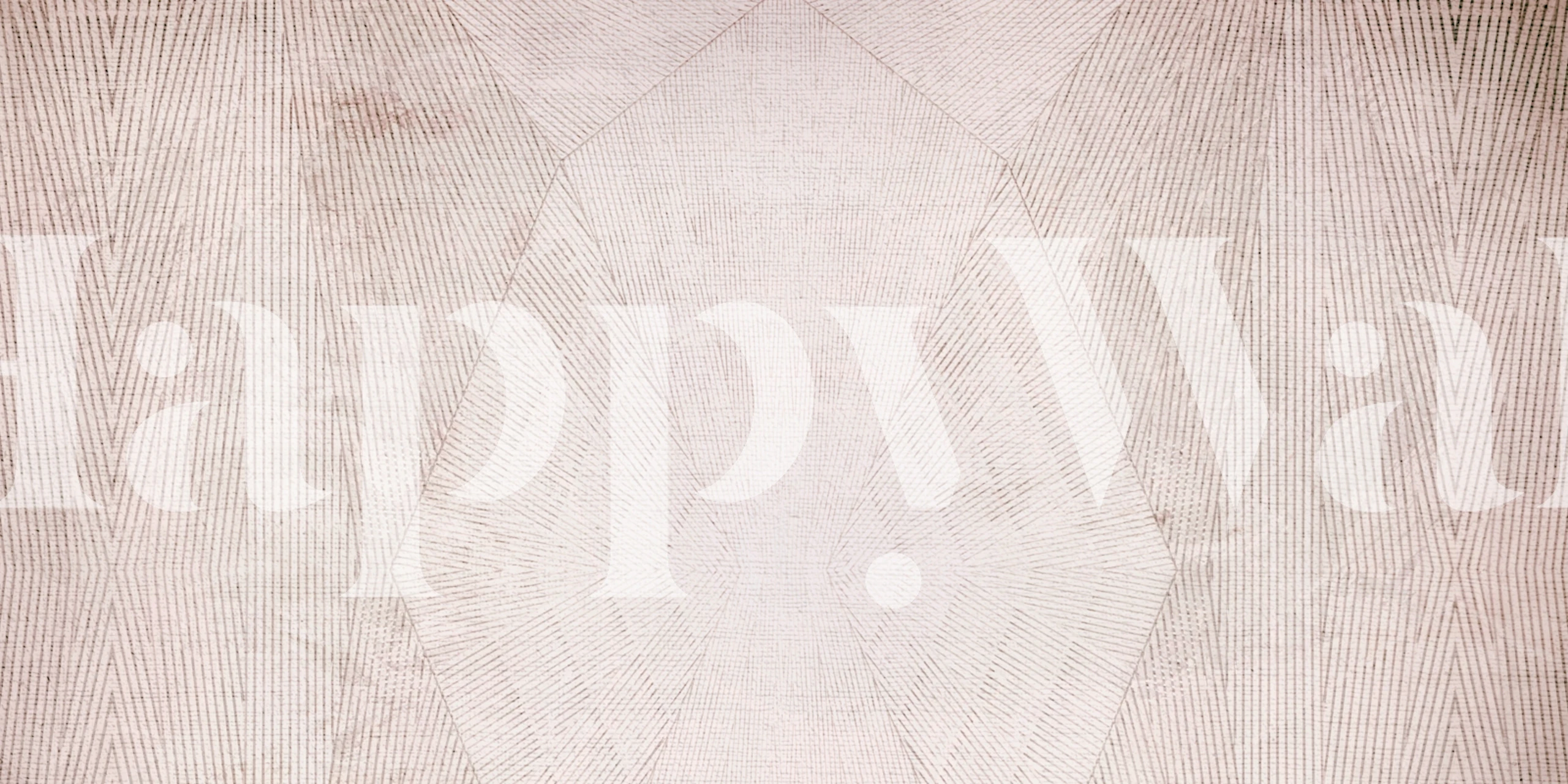 Tonal geometric pattern in neutral colors wallpaper