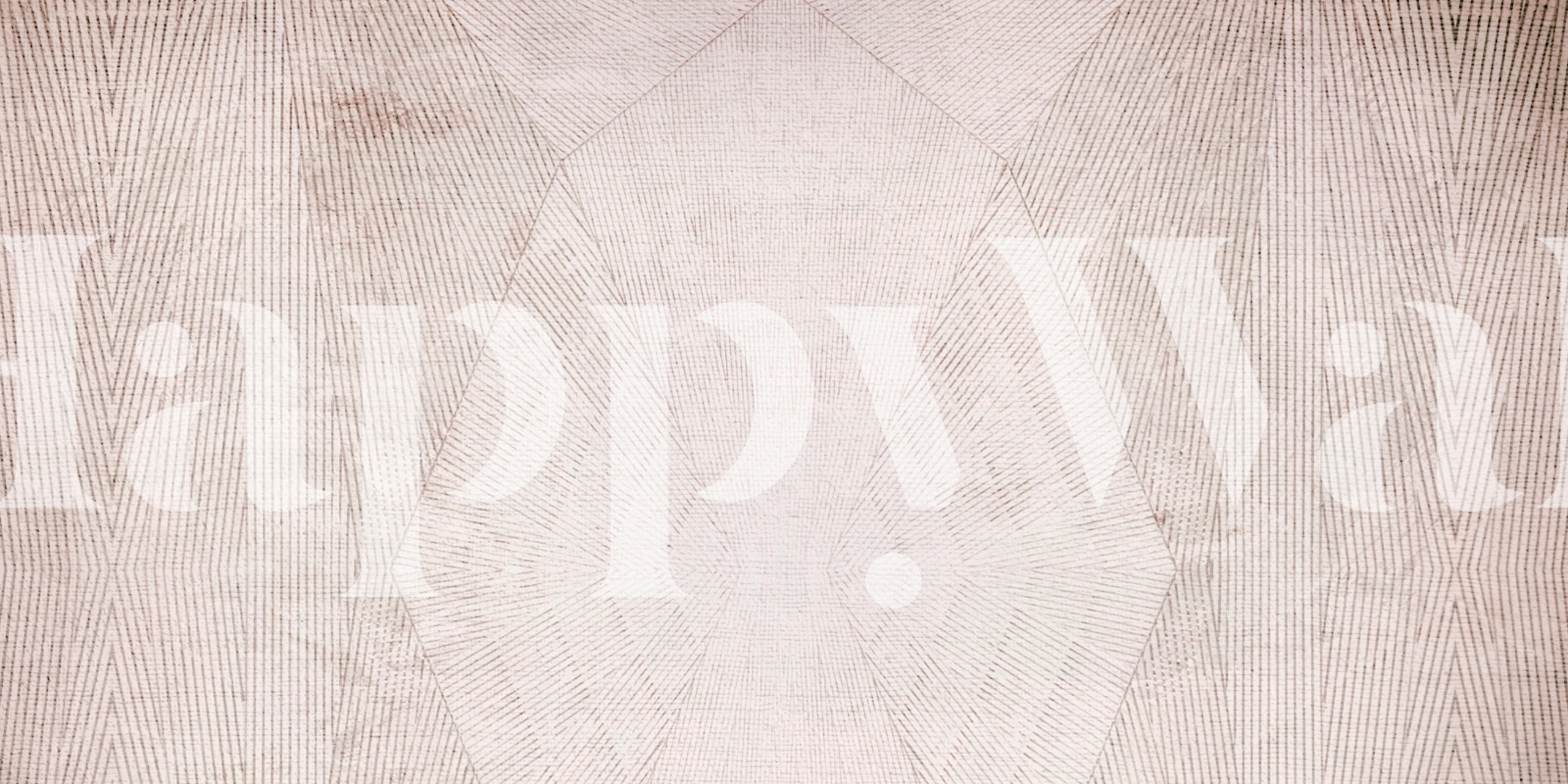 Neutral geometric pattern in beige and cream wallpaper