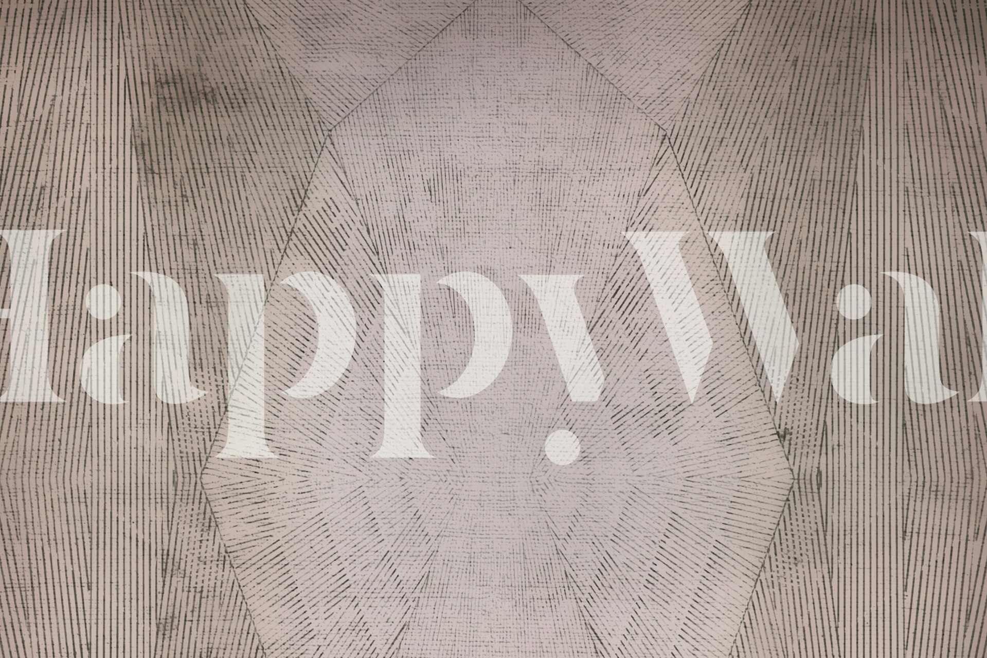 Textured linear geometric patterns in soft gray wallpaper