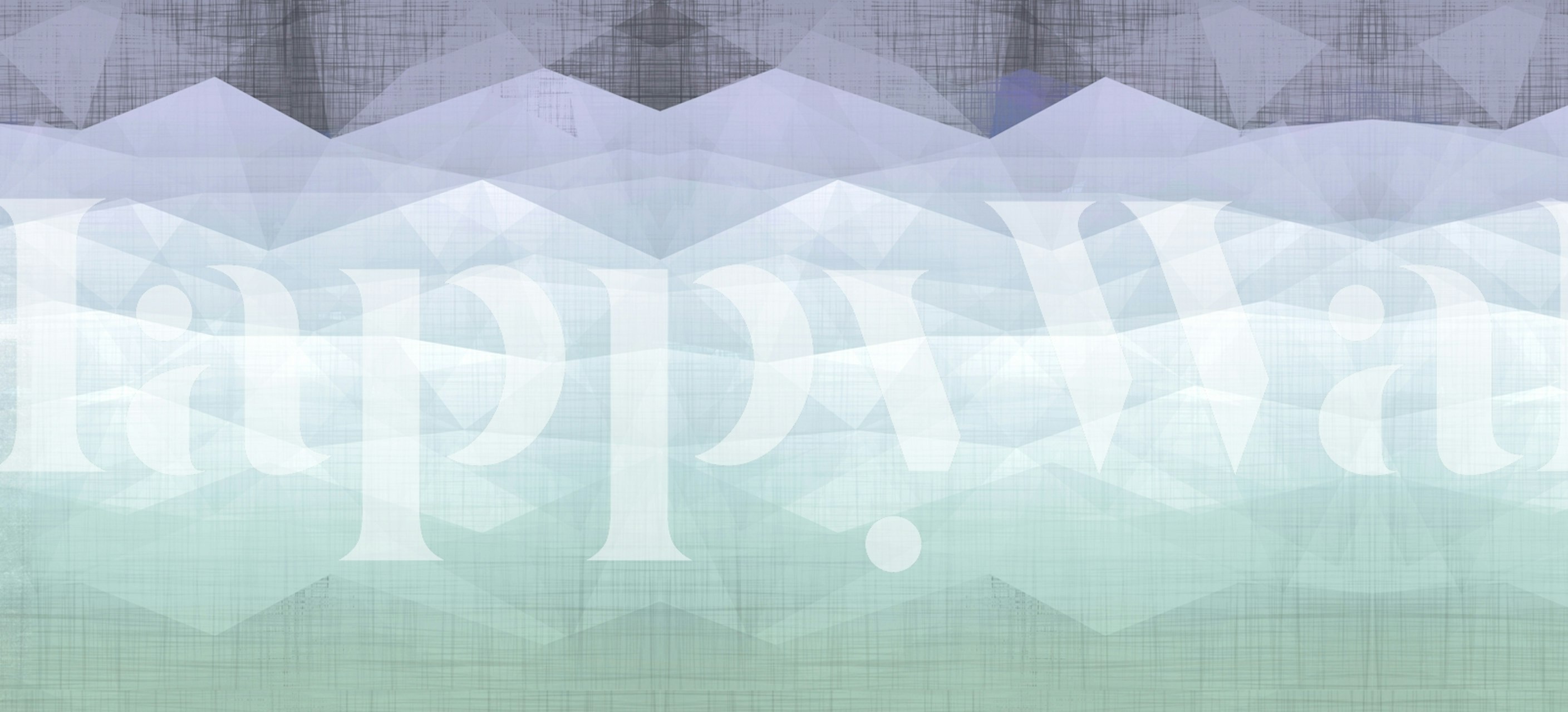 Misty Mountain Echoes Tapete in einem Raum