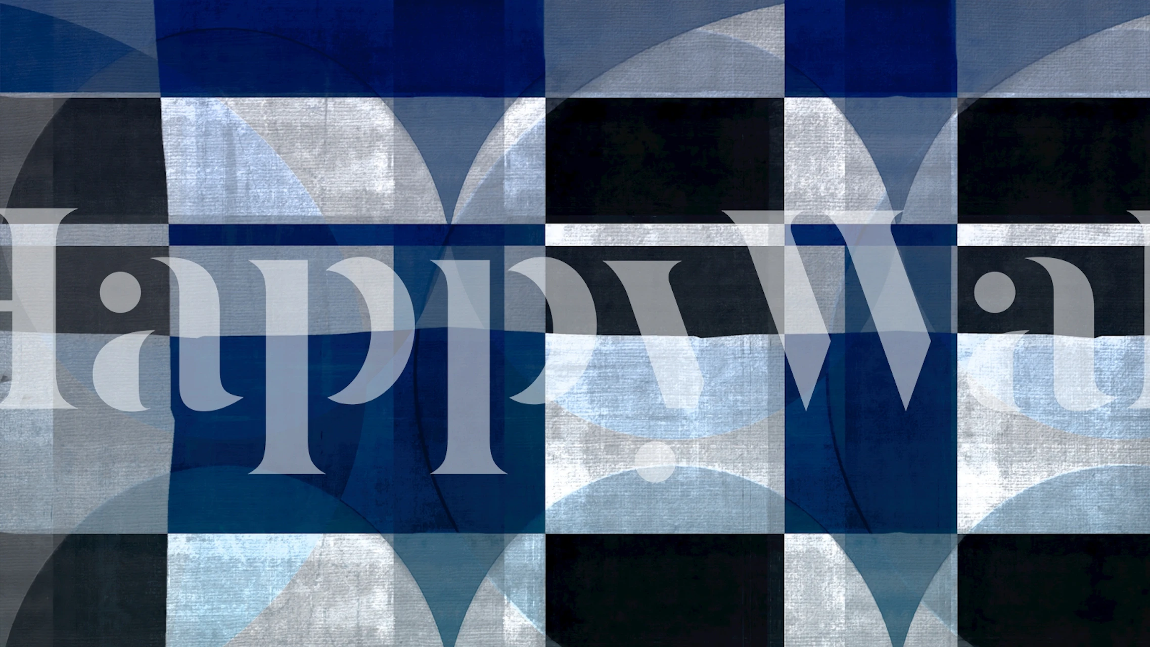 Nautical Shades Geometric Art tapeta pokazana w pokoju