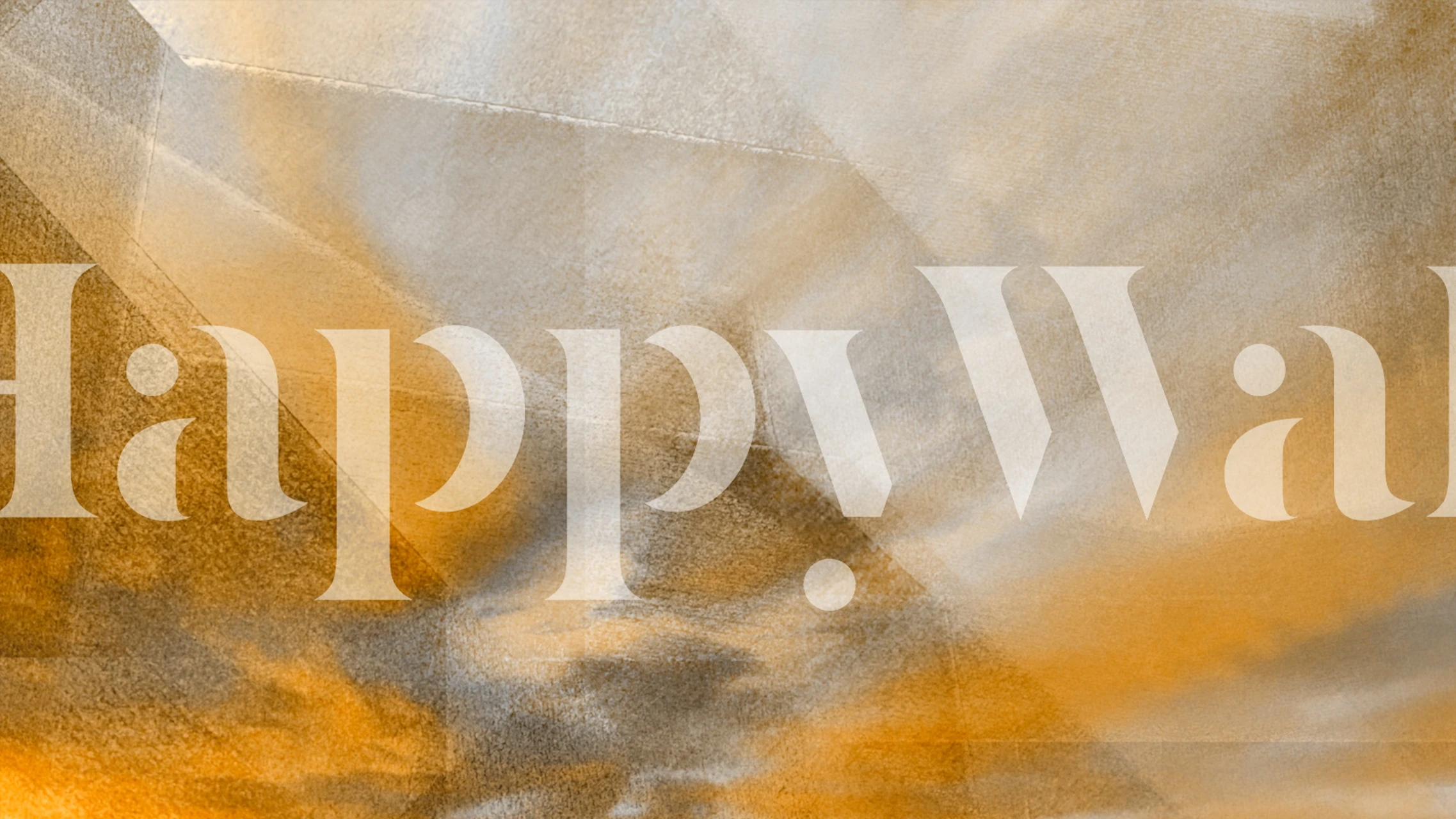 Golden Facet Fantasy Tapete in einem Raum