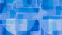 Blue Abstract Bauhaus Geometry wallpaper
