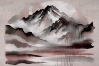 Soft Brush Peaks ταπετσαρία