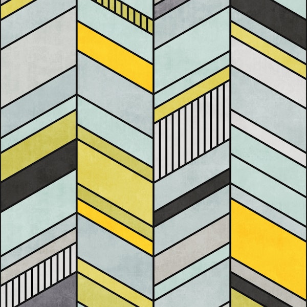 Colorful Chevron Pattern - YBG
