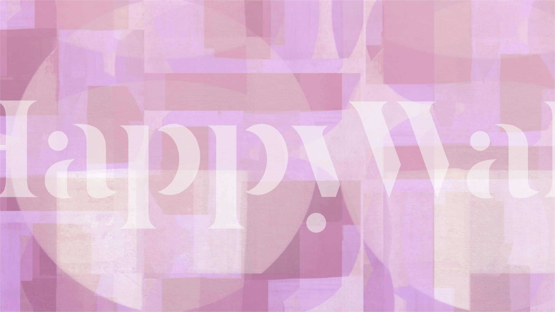 Geometric shapes in purple tones wallpaper